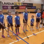 Meie väikesed Jäneda saalihokkarid käisid U-12 EMV